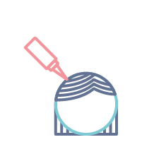 contact allergy on the scalp